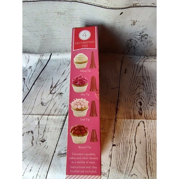 NEW Nordic Ware Seasonally Sweet Frosting Decorator Set Cupcakes Cakes - Picture 4 of 5
